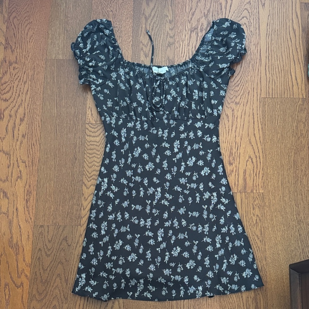 Floral Puff Sleeve Dress